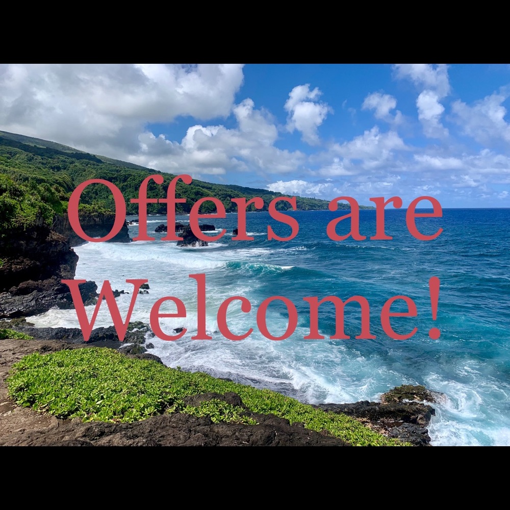 Offers are welcome!